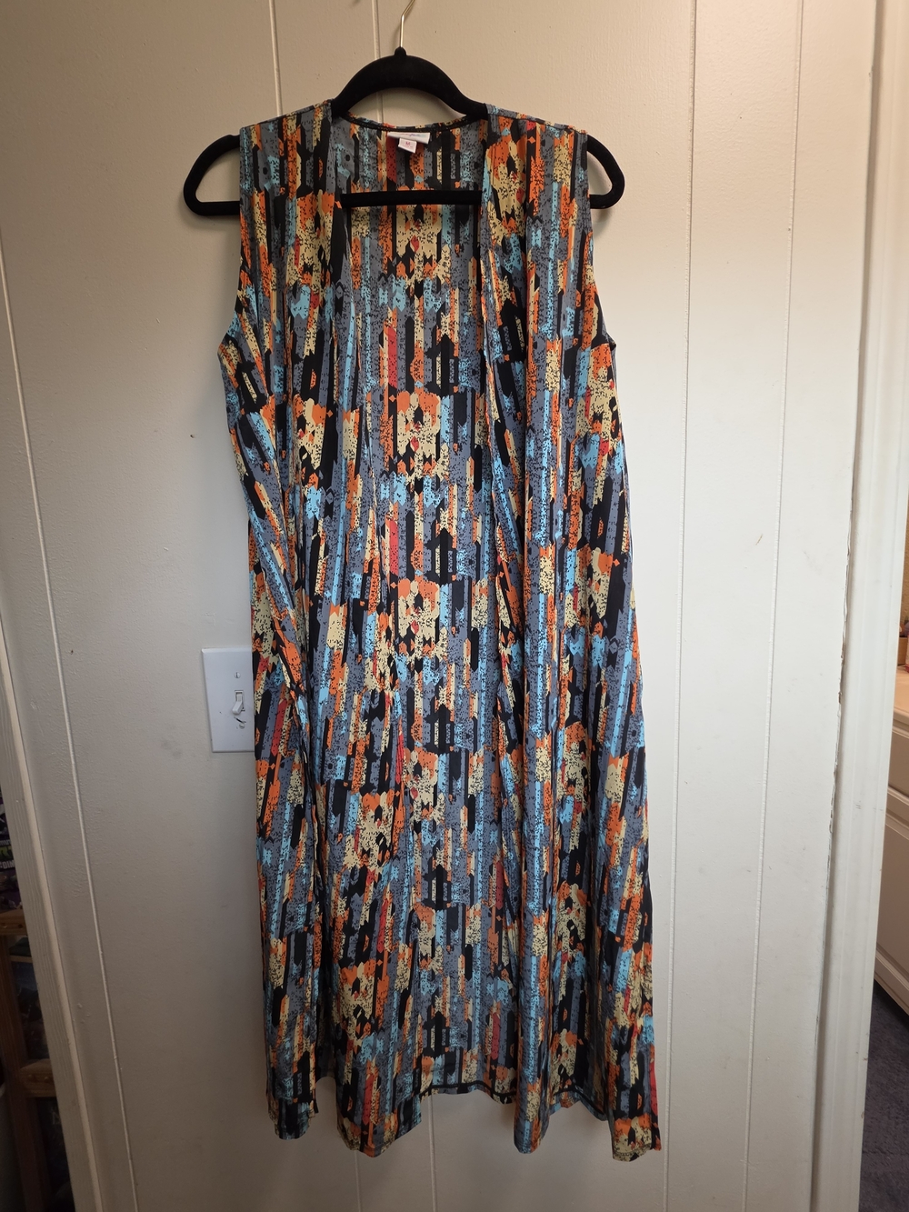 Lularoe M Joy Maxi Vest